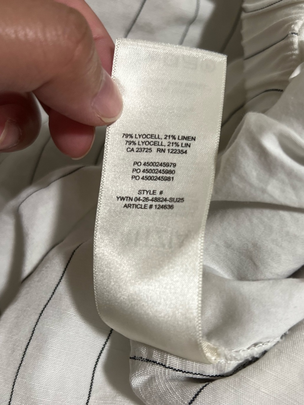 ARITZIA WILFRED The Lodge Short Mini - Cruise Linen - Picture 12 of 16